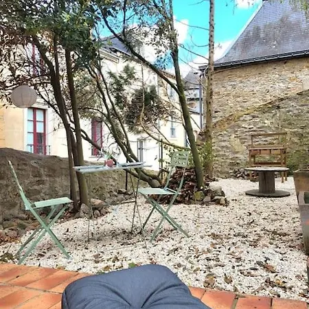 Cosy 1er Centre Vu Chateau Et Jardin 公寓 拉瓦勒