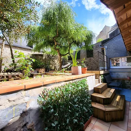 公寓 Cosy 1er Centre Vu Chateau Et Jardin 拉瓦勒