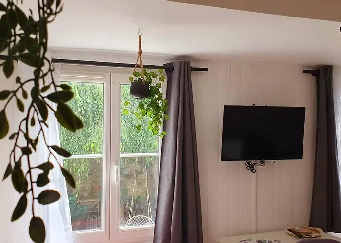 Cosy 1er Centre Vu Chateau Et Jardin Apartmán