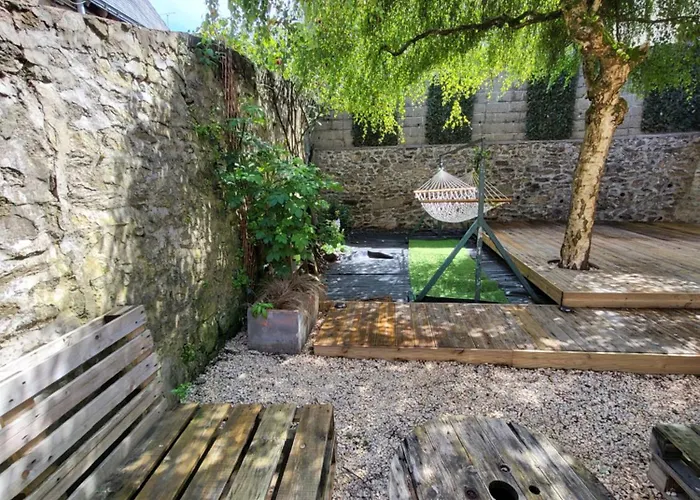 Cosy 1er Centre Vu Chateau Et Jardin Apartmán